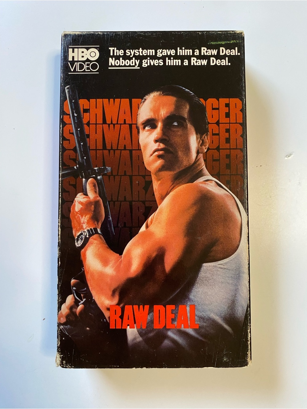 Raw Deal (VHS, 1986) Arnold Schwarzenegger